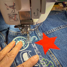 Load image into Gallery viewer, Boys or Girls Jean Jacket MINI SEATTLE SPORTS FAN