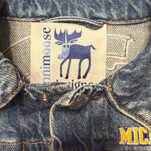 Load image into Gallery viewer, Boys or Girls Jean Jacket MINI WOLVERINES FAN