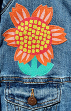 Load image into Gallery viewer, Womens Jean Jacket STAY WEIRD