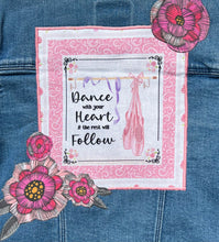 Load image into Gallery viewer, Girls Jean Jacket LOVIN' BALLET