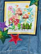 Load image into Gallery viewer, Girls Jean Jacket MUSHROOM MAGIC