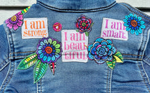 Load image into Gallery viewer, Girls Jean Jacket I AM ME!