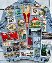 Load image into Gallery viewer, Womens Jean Jacket CAMP STAFF