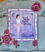 Load image into Gallery viewer, Girls Jean Jacket LOVIN' BALLET