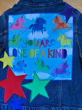 Load image into Gallery viewer, Girls Jean Jacket SHINE BRIGHT