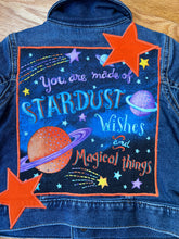 Load image into Gallery viewer, Boys or Girls Jean Jacket STARDUST