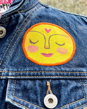 Load image into Gallery viewer, Womens Jean Jacket BRIGHT SIDE