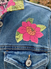 Load image into Gallery viewer, Womens Jean Jacket SEED PACKETS
