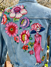 Load image into Gallery viewer, LaCatrinaJeanJacket