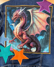 Load image into Gallery viewer, Boys or Girls Jean Jacket REAL LIVE DRAGONS!!