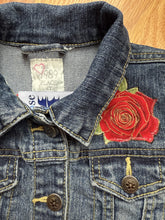 Load image into Gallery viewer, Girls Jean Jacket LITTLE BUT FIERCE!