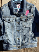 Load image into Gallery viewer, Girls Jean Jacket WARRIOR PRINCESS