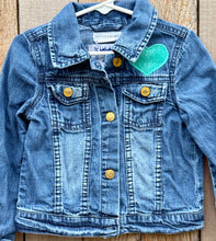 Load image into Gallery viewer, Girls Jean Jacket COLORFUL CATS