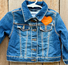 Load image into Gallery viewer, Girls Jean Jacket COLORFUL CATS