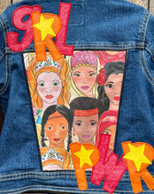 Load image into Gallery viewer, Girls Jean Jacket GRL PWR!