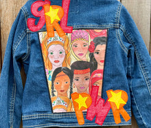 Load image into Gallery viewer, Girls Jean Jacket GRL PWR!
