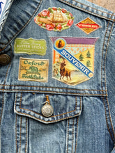 Load image into Gallery viewer, Womens Jean Jacket FLEA MARKET