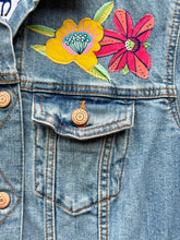Load image into Gallery viewer, Womens Jean Jacket BE A KIND HUMAN