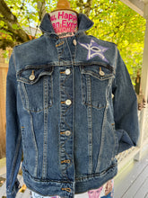 Load image into Gallery viewer, Womens Jean Jacket RISE UP!