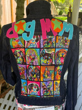 Load image into Gallery viewer, Womens Jean Jacket DOG MOM