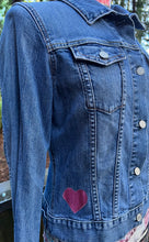 Load image into Gallery viewer, Womens Jean Jacket WASHINGTON LOVE