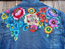 Load image into Gallery viewer, Womens Jean Jacket AMAZING AS F**K