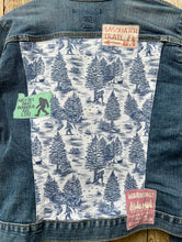 Load image into Gallery viewer, Womens Jean Jacket SASQUATCH SIGHTING