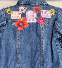 Load image into Gallery viewer, Girls Jean Jacket I AM ME!