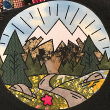 Load image into Gallery viewer, Womens Jean Jacket THE MOUNTAINS ARE CALLING