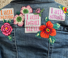 Load image into Gallery viewer, Girls Jean Jacket I AM ME!