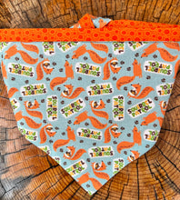 Load image into Gallery viewer, Dog Bandana SQUIRREL PATROL the PERFECT Bandana for your critter chaser!