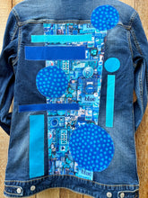 Load image into Gallery viewer, Womens Jean Jacket BLUE JUST BLUE