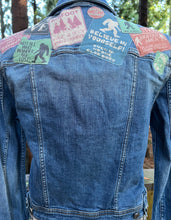 Load image into Gallery viewer, Womens Jean Jacket SIGNS OF A SASQUATCH
