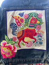 Load image into Gallery viewer, Girls Jean Jacket UNICORN MAGIC