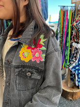 Load image into Gallery viewer, Womens Jean Jacket BE NICE!