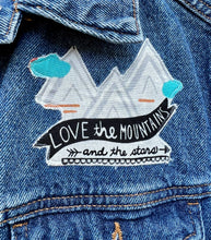 Load image into Gallery viewer, Womens Jean Jacket THE ADVENTURE BEGINS
