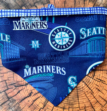 Load image into Gallery viewer, Dog Bandana SEATTLE MARINERS FAN