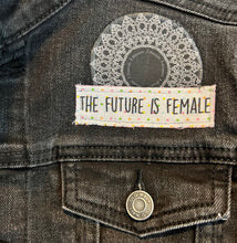Load image into Gallery viewer, Girls Jean Jacket THE FUTURE IS FEMALE