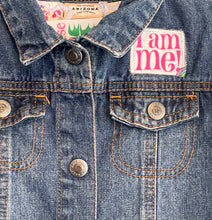 Load image into Gallery viewer, Girls Jean Jacket I AM ME!