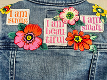 Load image into Gallery viewer, Girls Jean Jacket I AM ME!