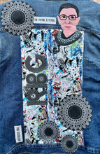 Load image into Gallery viewer, Womens Jean Jacket GRAFFITI RBG