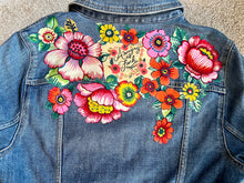 Load image into Gallery viewer, Womens Jean Jacket AMAZING AS F**K