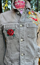 Load image into Gallery viewer, Womens Jean Jacket ALL OR NOTHING
