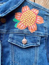 Load image into Gallery viewer, Womens Jean Jacket AMAZING AS F**K