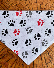 Load image into Gallery viewer, Dog Bandana WSU COUGARS FAN!