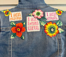 Load image into Gallery viewer, Girls Jean Jacket I AM ME!