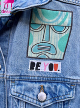 Load image into Gallery viewer, Womens Jean Jacket TIKI TIME