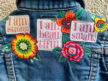 Load image into Gallery viewer, Girls Jean Jacket I AM ME!