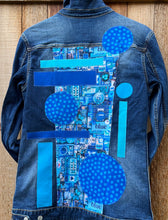 Load image into Gallery viewer, Womens Jean Jacket BLUE JUST BLUE