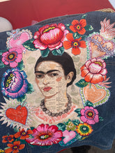 Load image into Gallery viewer, Womens Jean Jacket FRIDA LOVE